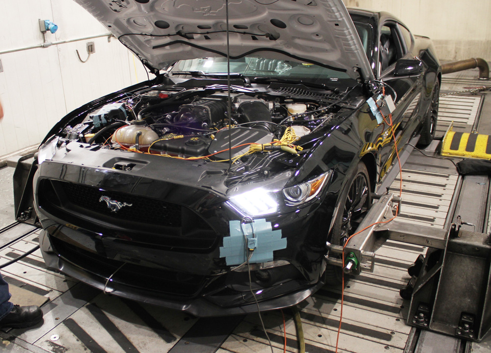 Ford Racing Climate Testing the 2015 Mustang GT Supercharger Kit