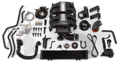 EDELBROCK E-FORCE SUPERCHARGER SYSTEM WITHOUT TUNER FOR 2009-10 FORD F-150 2-WHEEL DRIVE (5.4L 3V) AND 2007-11 FORD EXPEDITION AND LINCOLN NAVIGATOR  - 15830