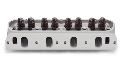 EDELBROCK E-CNC CYLINDER HEADS FOR S/B FORD W/ HYDRAULIC FLAT TAPPET & HYDRAULIC ROLLER CAMSHAFT APPS (COMPLETE, SINGLE)  - 79259