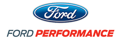 POWERED BY FORD PERFORMANCE BADGE  -- M-16098-PBFP
